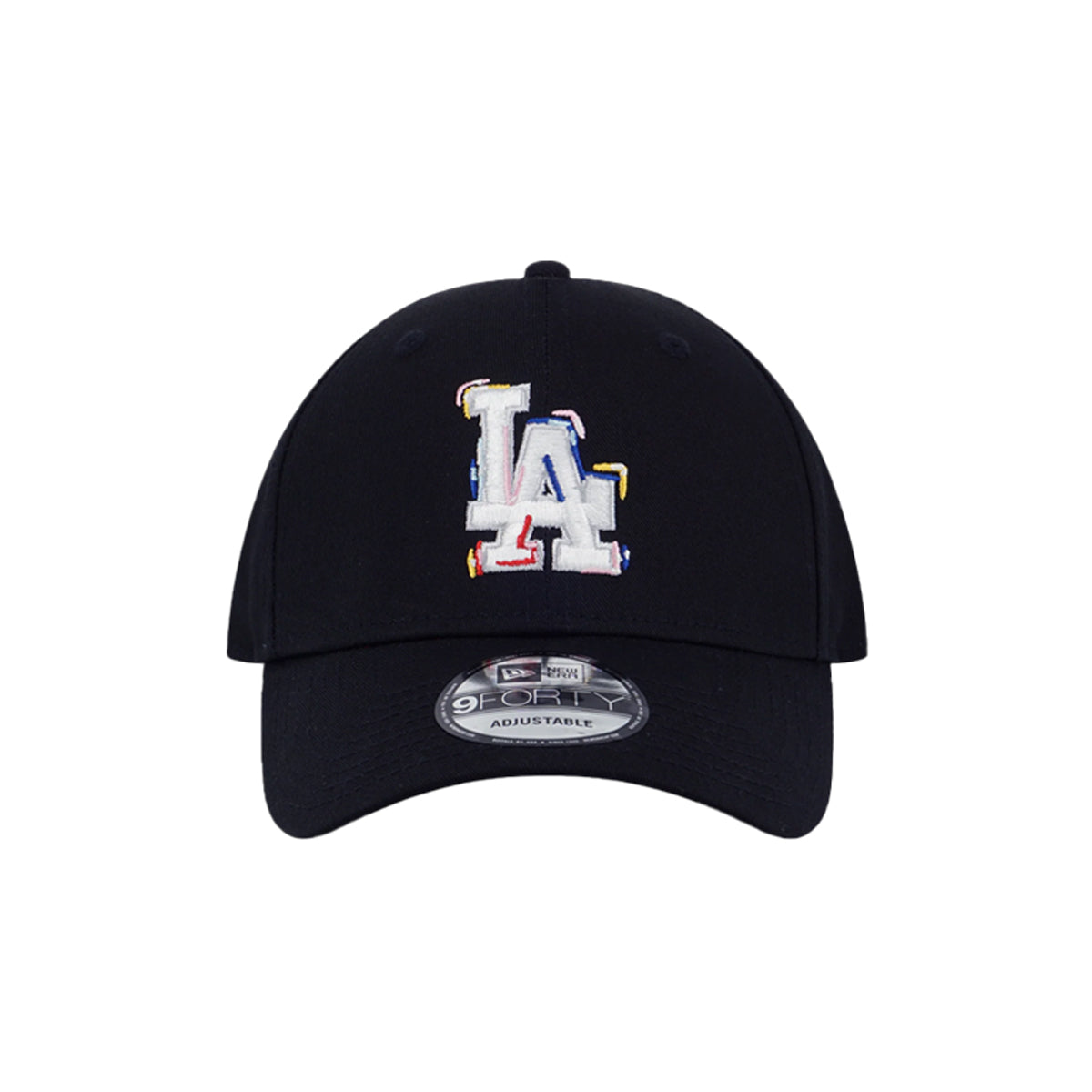 Solewhat New Era 9FORTY Los Angeles Dodgers Tint Brush Black