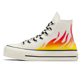 Converse Chuck Taylor All Star Lift Platform Flames