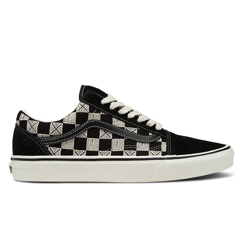 Checkerboard Blur Check Old Skool Shoes Vans Old Skool 'Stitch