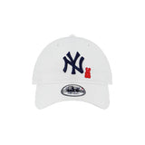 New Era New York Yankees Bear White 9FORTY Unstructured Cap