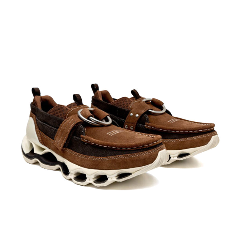 靴 MIZUNO WAVE PROPHECY RING MOC BROWN Solewhat |Wave Prophecy Ring MOC Setsumasa Kobayashi